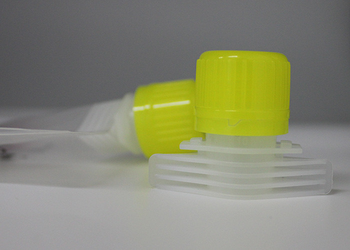 Versatile Plastic Spout Caps For Laundry Liquid Package Bags 39mm Height