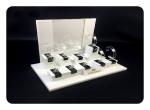 Custom L Shape Luxury Watch Display Stand , Watch Display Case TDS-013