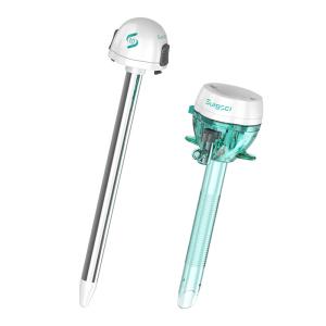 Wholesale Surgsci 10/12mm Disposable Laparoscopic Blunt Trocar ISO13485 with Thread Cannula from china suppliers