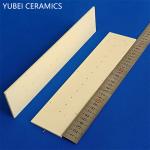 Light Yellow Alumina Ceramic Components Thin Ceramic Plates 3.85g/cm3 With