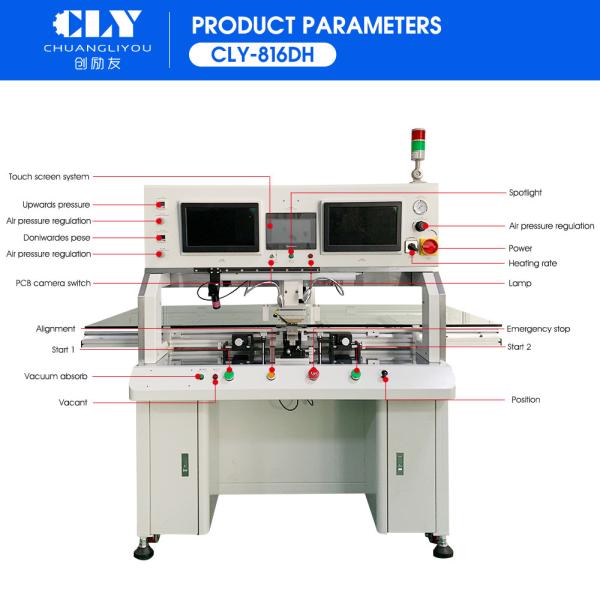 Easy Operated COF TAB ACF Bonding Machine For Sony , Samsung , Panasonic TV