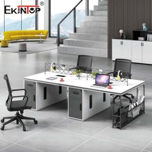 Wholesale Computer 4 Person Workstation , Convertible Modular Workstation Furniture from china suppliers