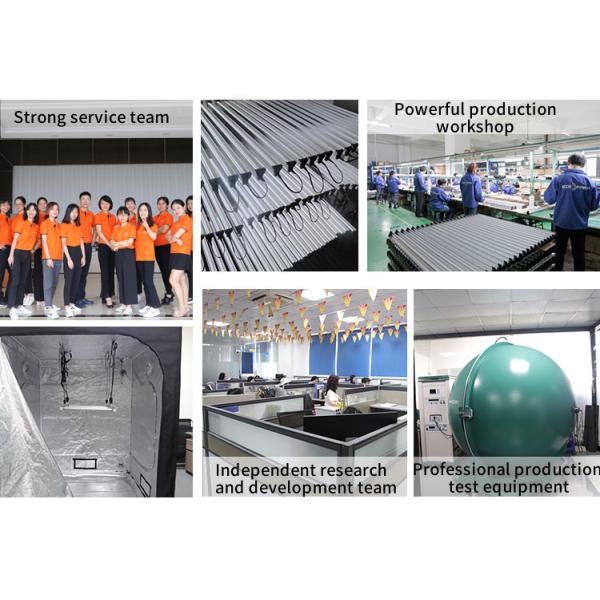 CE ETL Vertical Farming Led Lighting , Hydroponic Grow Lamps With Insert Timer