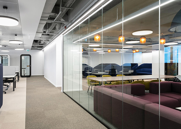 Glawall Partition 3mm Aluminum Frames Recycling Disassemble Glass Partition Wall 79 Series Good Price