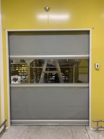 Automatic Fast Pvc Rapid Roller Doors Vertical Steel High Speed 2m/S Rolling