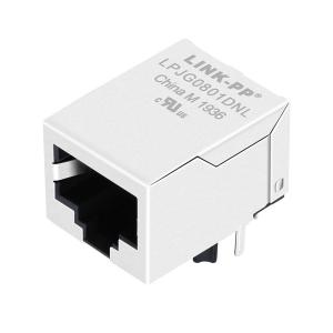 Wholesale LA1S109 LF / KLA1S109 LF Single Rj45 Connector With Integrated 1000Mbps Magnetic from china suppliers