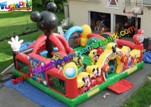China Mickey Mouse Amusement Toys , Jumping Bouncer Funcity With PVC on sale
