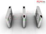 Acrylic Arm 900mm Width Pedestrian Swing Gate Bidirectional Pedestrian Turnstile