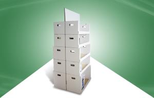 Wholesale Five Shelf Double - face - show Cardboard display racks for Home Products from china suppliers