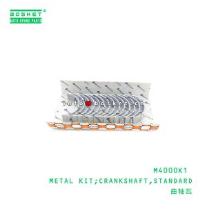Wholesale M4000K1 Standard Crankshaft Metal Kit Suitable For ISUZU 6HE1 6HK1 from china suppliers