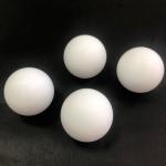 White Round Solid Plastic PTFE Ball with Customized Size