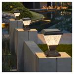 Outdoor Solar Column Head Light IP65 Waterproof 2835 SMD LED 150lm/w Anti UV PC