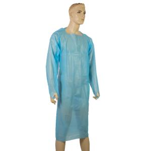 Wholesale Convenient Disposable Isolation Gown , Medical Protective Coverall With Elastic Cuff from china suppliers