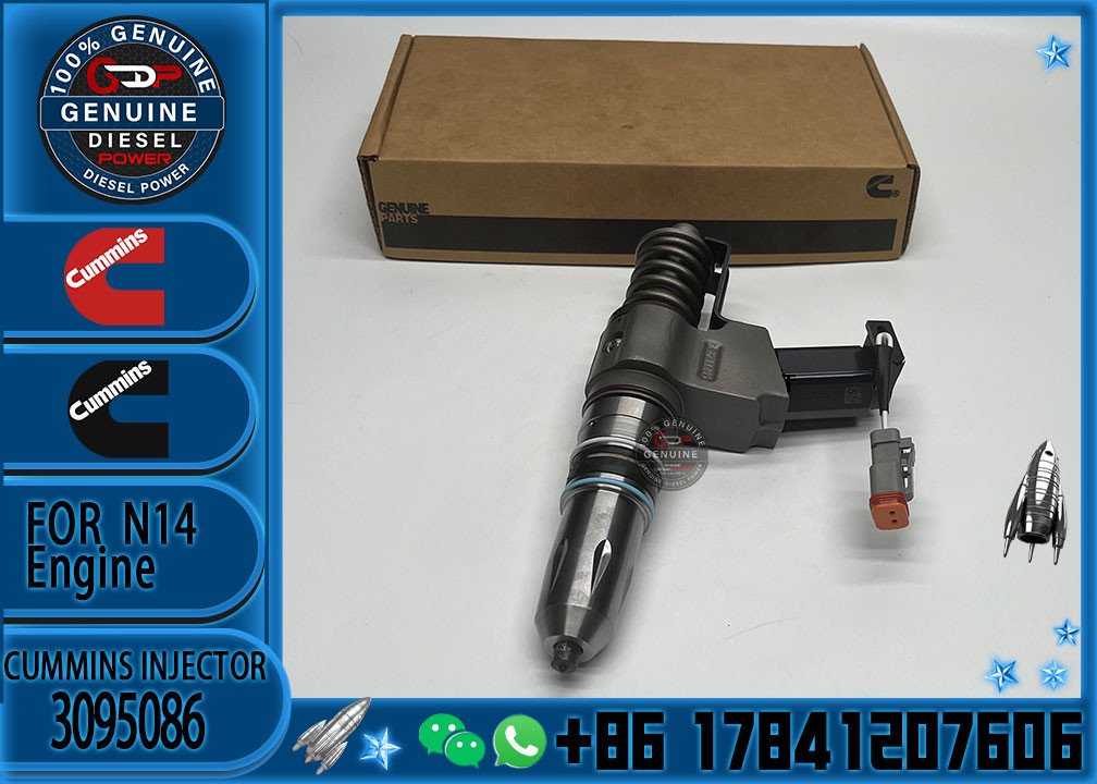 Common rail injector fuel injecto 3411766 3087733 3083846 3095086 for N14 Excavator