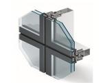 Facade System Large Aluminum Profiles Double Glazed Glass Curtain Wall 3mm