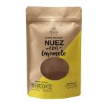 Top quality stand up kraft paper bag with clear window and zipper nuts packaging