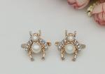 18.5*24MM Rhinestone Shoe Accessories For Handbag Wallet Shoes Clothes