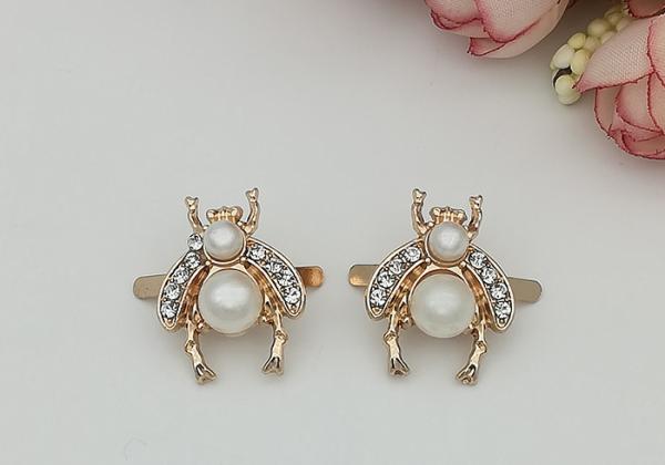 18.5*24MM Rhinestone Shoe Accessories For Handbag Wallet Shoes Clothes
