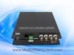 4 AHD video 1 RS485 1 ethernet to fiber converter for CCTV surveillance system