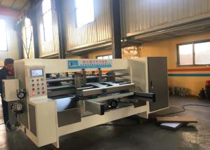 Wholesale Corrugated Paperboard Flexo Printer Slotter Machine 120 Pcs / min Speed from china suppliers