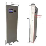 High Efficient Temperature Measuring Door , Walk Through Metal Detector Digital