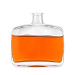 Custom Size Accepted Luxury Flat Square Spray Fragrance Glass Bottle Crystal