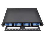 48 Port Fiber Optic Patch Panel Include MPO / MTP Cable And Adapters