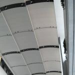 Curved Aluminum Metal Ceiling 19mm Height PVDF coating