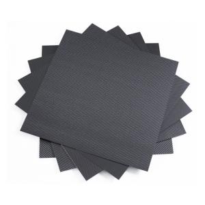 Wholesale Light Weight 100% 3KCarbon Fiber Panel 200x300mm (1mm to 5mm Thickness) from china suppliers