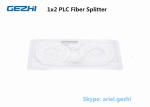 Steel Tube Bare Fiber 250μm 1x2 PLC Fiber Splitter for Measuring System and