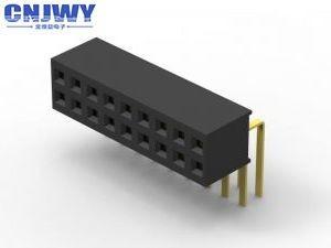 Wholesale Printed Circuit Board 20 Pin Female Connector , Right Angle 2 X 20 Female Header Gold Flash from china suppliers