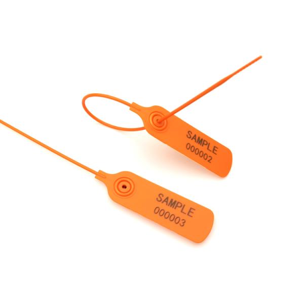 Custom 300mm Pull Tight Security Seals With 154 N Tensile Strength