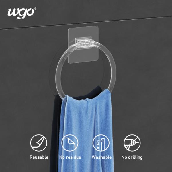 Traceless Self Adhesive Hand Towel Ring 160mm Diametre Adhesive Towel Holder
