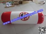 Red and White Inflatable Paintball Air Bunkers Custom Made , 3 Years Warranty