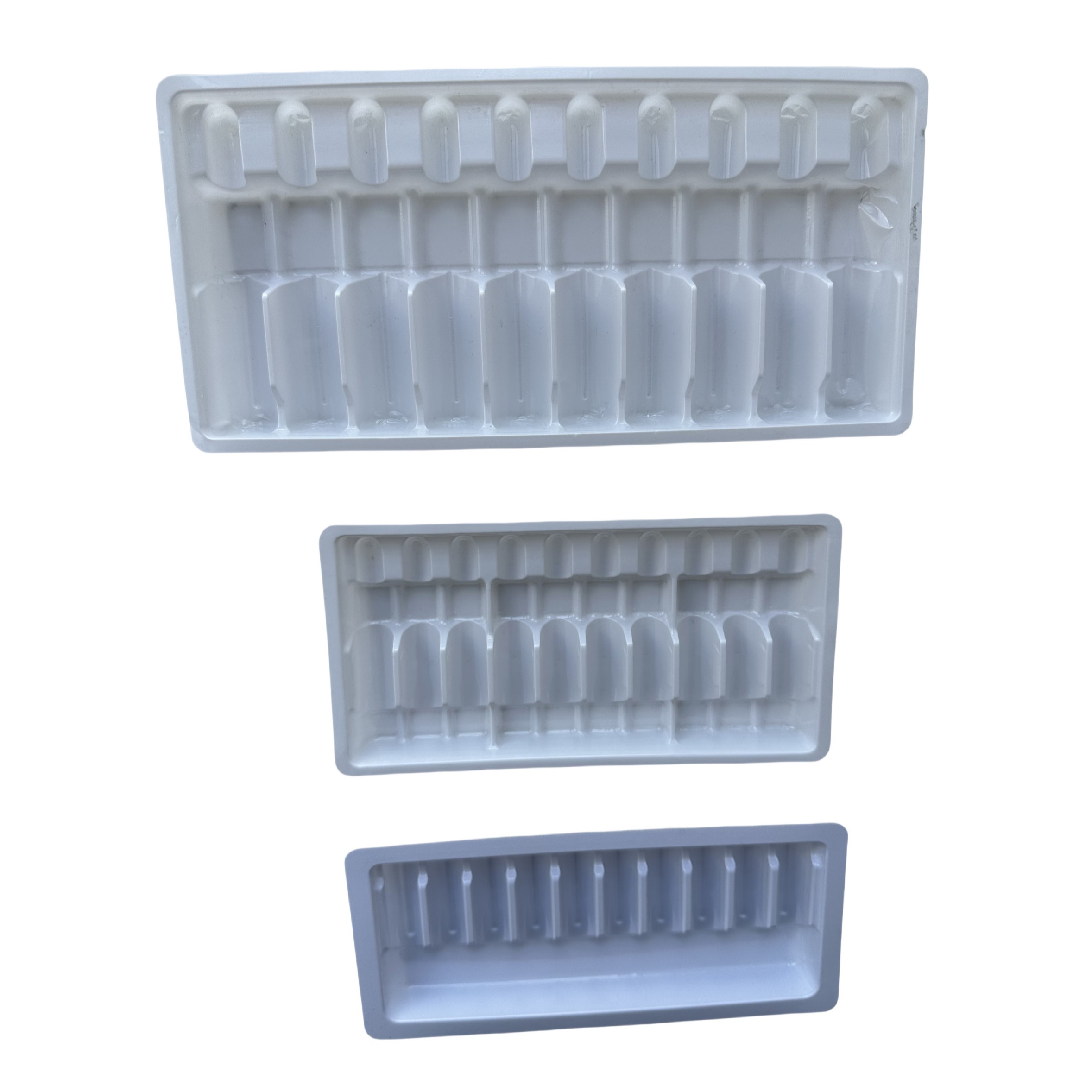 Customized Wholesale Of Drug Ampoule Tray 1ml 2ml 5ml 10mPET Ampoule Tray Wholesale