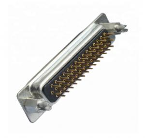 China HDP 44P D SUB Connector FEMALE ST DIP AC 500 Volts With Screw Straight connector on sale