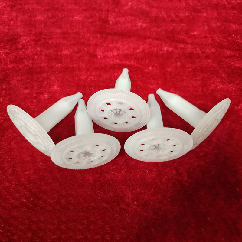 70mm Plastic Insulation Anchor Nail Hammer Drive Fastener for EPS XPS Rock Wool Wall Fixing