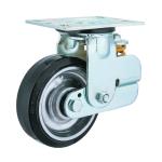 6 Inch Rubber / Polyurethane Rotating Wheel Shock Absorption Castors for Heavy