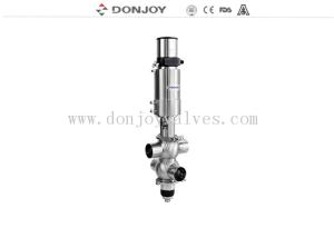 Wholesale Donjoy Mixproof double Seat Valve Double Seat With Intelligent Positioner from china suppliers