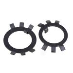 Carbon Steel Black Tab Lock Washer Stop Washer For Slotted Round Lock Nuts