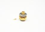 DC - 40GHz Frequency SMP RF Connector 50Ω Impedance Gold Plated Male Type