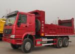 Tipper Dump Truck SINOTRUK HOWO 10 wheels 371HP load 25-40tons Sand or Stones