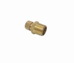 female Brass Compression Union Fitting 3/8" Comp X 1/2" NPT
