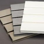 Moisture Resistant PVC Garage Slatwall Panels For Garage Storage Organization