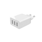 3.1A USB Wall charger Eurpean Adapter multi-port plug adapter 3USB travel