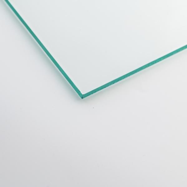 10mm Architectural Ultra Clear Flat Transparent Sheet Glass Low Iron Tempered
