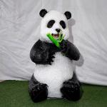 Zoo Decoration Animatronic Animal Robotic Life Size Realistic Animatronic Panda