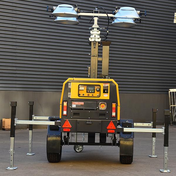 Portable LED Light Towers Outdoor Light Tower Frequency 50/60 Hz Diesel Light Tower for Events