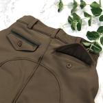 320gsm Horse Riding Pants 6-15 Years Old Boys Brown Knee Silicone Eqeustrian