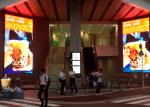 Advertising Outdoor LED Display Screen P6 Front / Rear Service Fixed Installatio